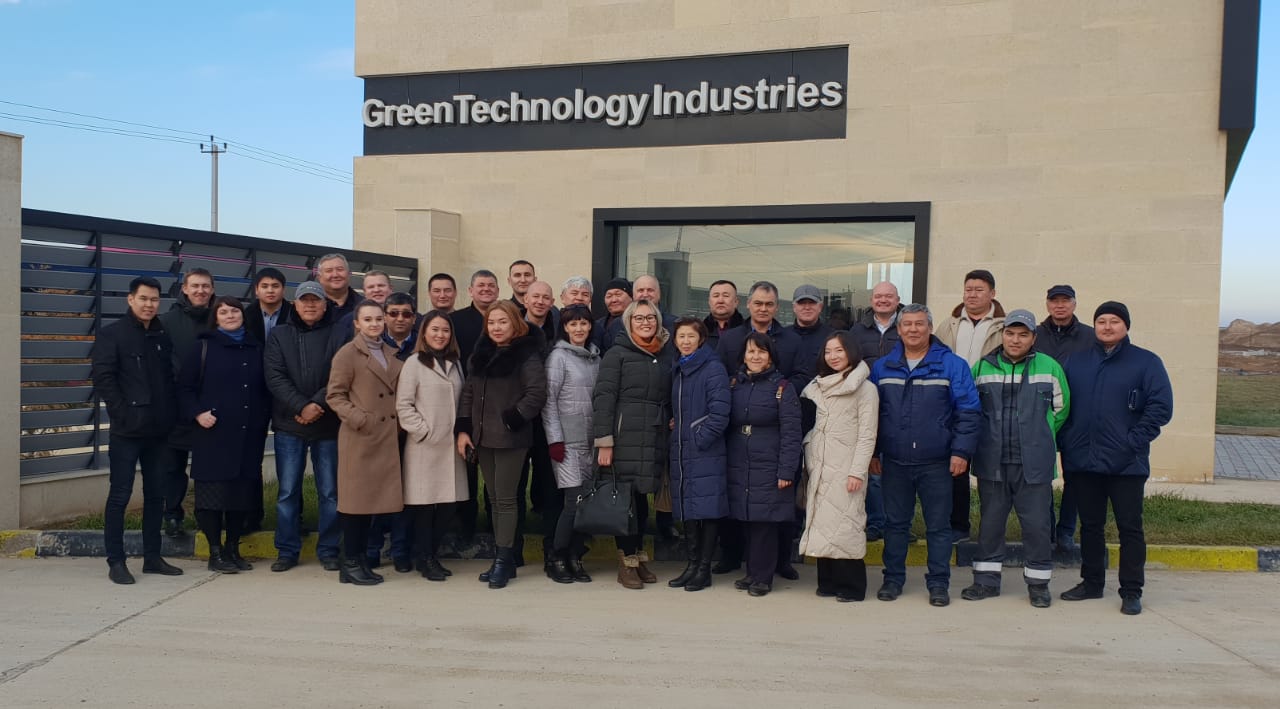 В рамках ежегодного Общего собрания Ассоциации компании посетили новый завод по переработке пластика - Green Technology Industries