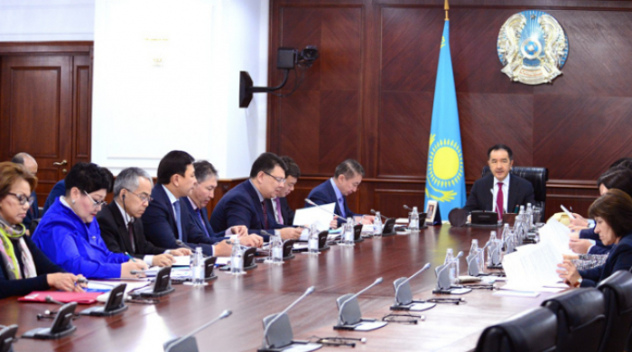 Б.Сагинтаев провел внеочередное заседание Совета по переходу к зеленой экономике при Президенте РК 