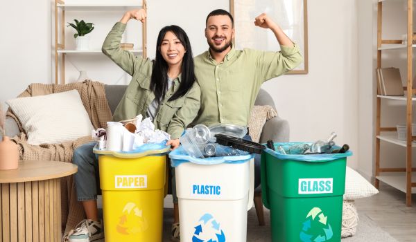 Жители Астаны могут зарабатывать на сортировке отходов