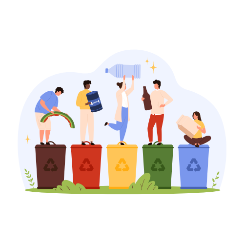 В Англии вступили в силу новые правила раздельного сбора отходов для рабочих мест